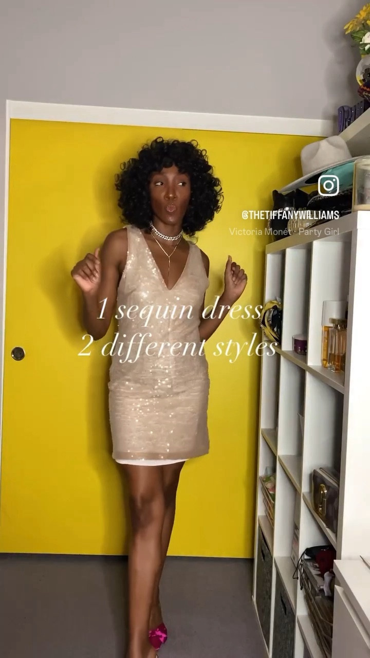 Adding a bit of sparkle is always fun to add with a look!! 🤩 I have added a few sequins dress styles to check out and accessories that are similar to what I have on in the video. I think these looks would be perfect for date nite too 😉💌

#LTKstyletip #LTKVideo