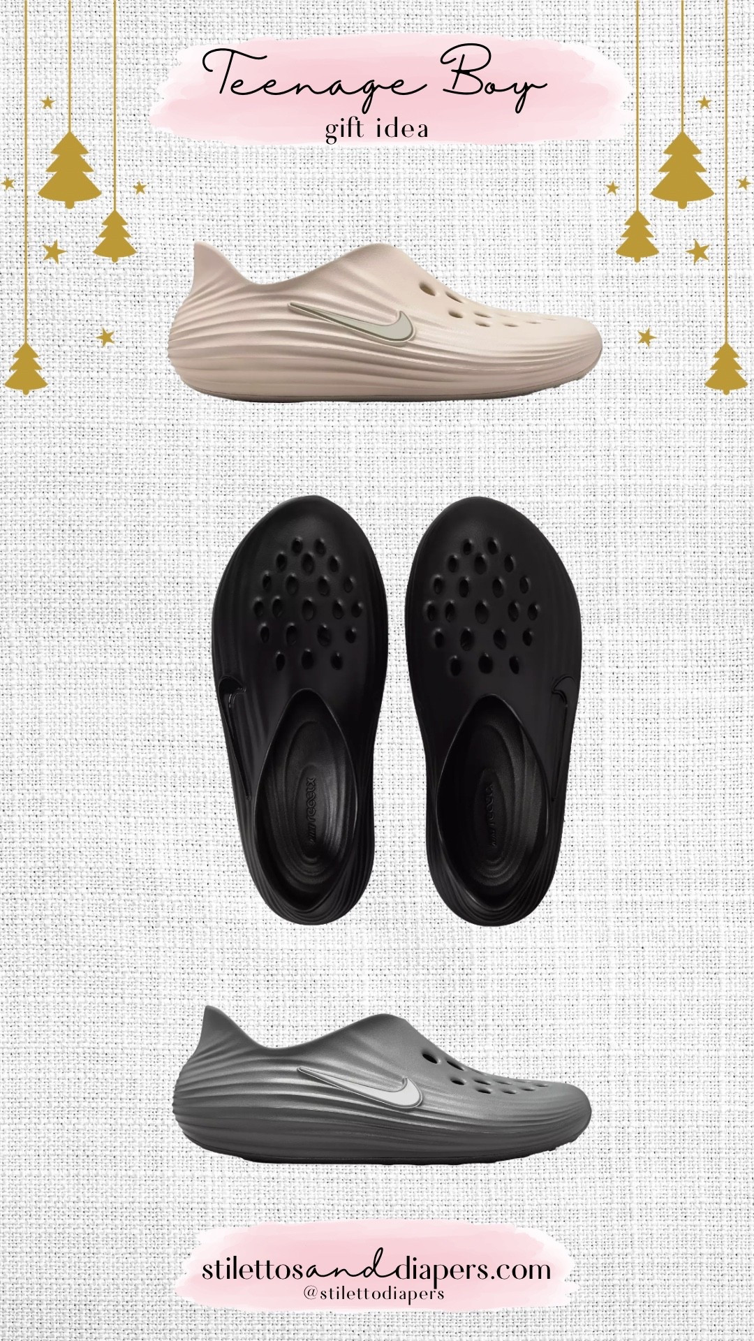 Crocs meets Yeezy slides? These are such a good teen boy gift! 

#LTKGiftGuide #LTKHoliday #LTKKids