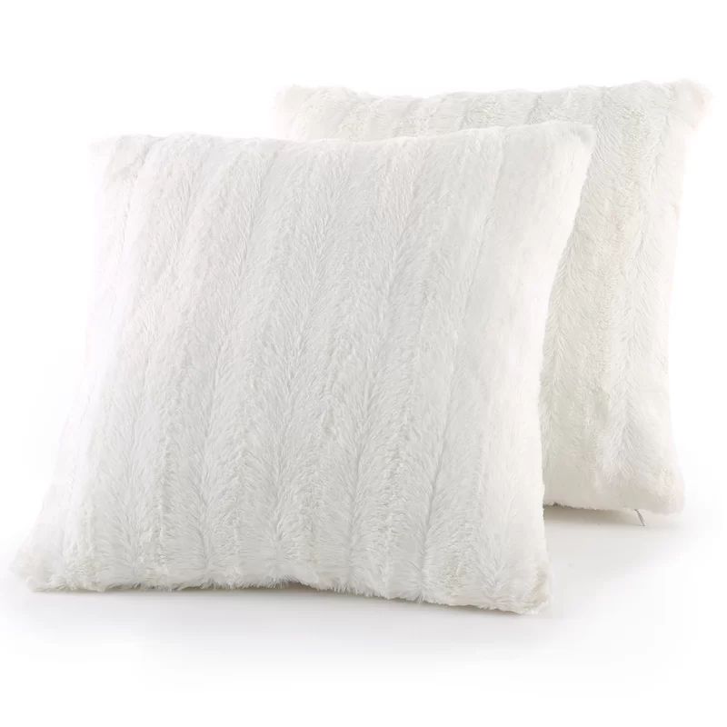 Donalsonville Faux Fur Throw Pillow | Wayfair North America