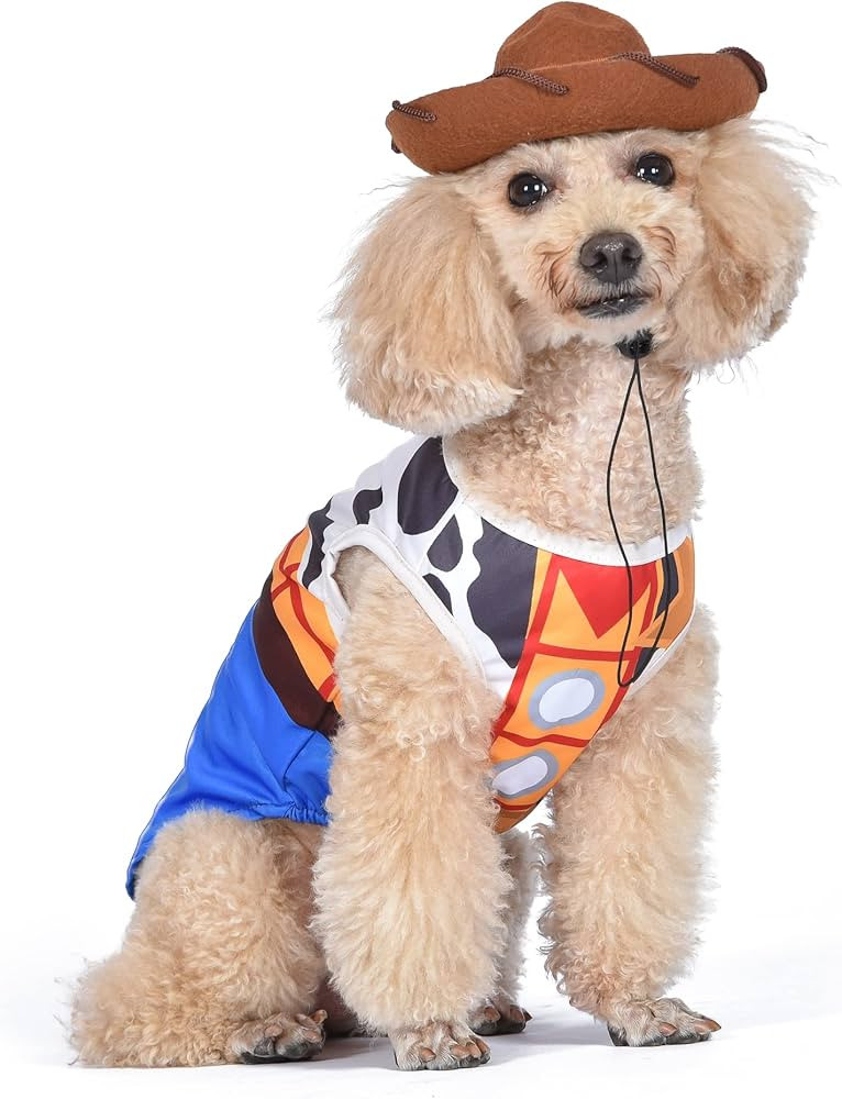 Disney for Pets Halloween Toy Story Woody Costume - Small -| Cowboy Dog Costume from Toy Story, H... | Amazon (US)