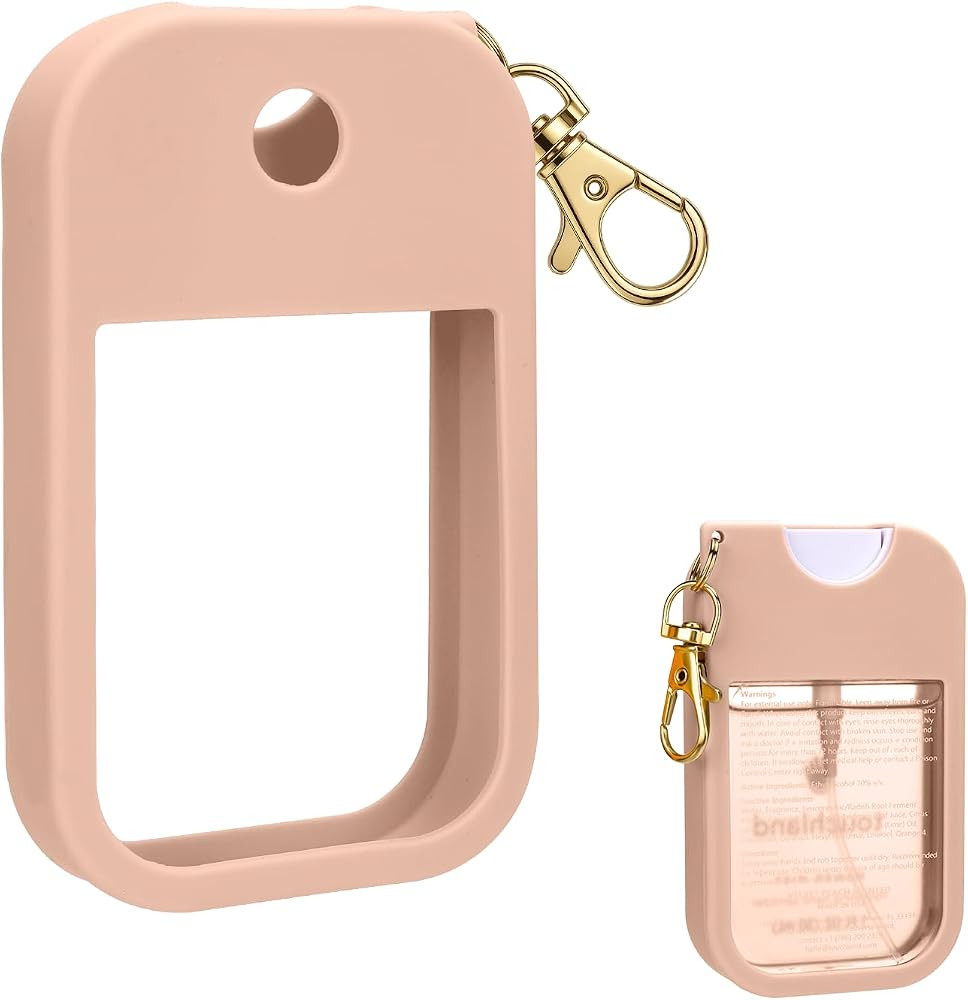 AIERSA Hand Sanitizer Spray Case Compatible with Touchland, Silicone Hand Sanitizer Case Holder w... | Amazon (US)