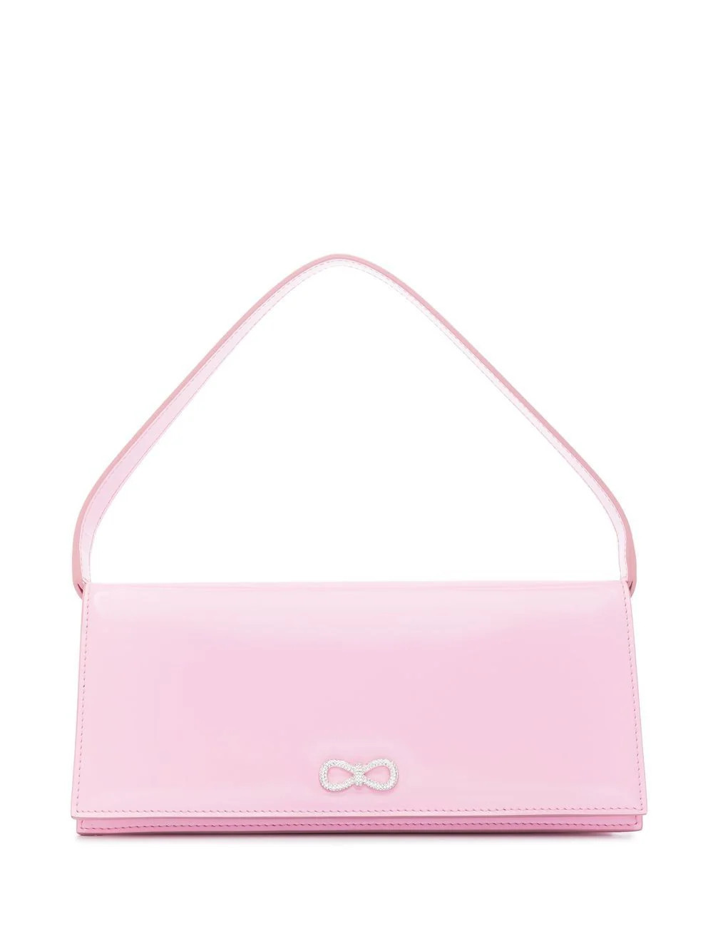 MACH & MACH bow-detail shoulder bag - Pink | Farfetch Global