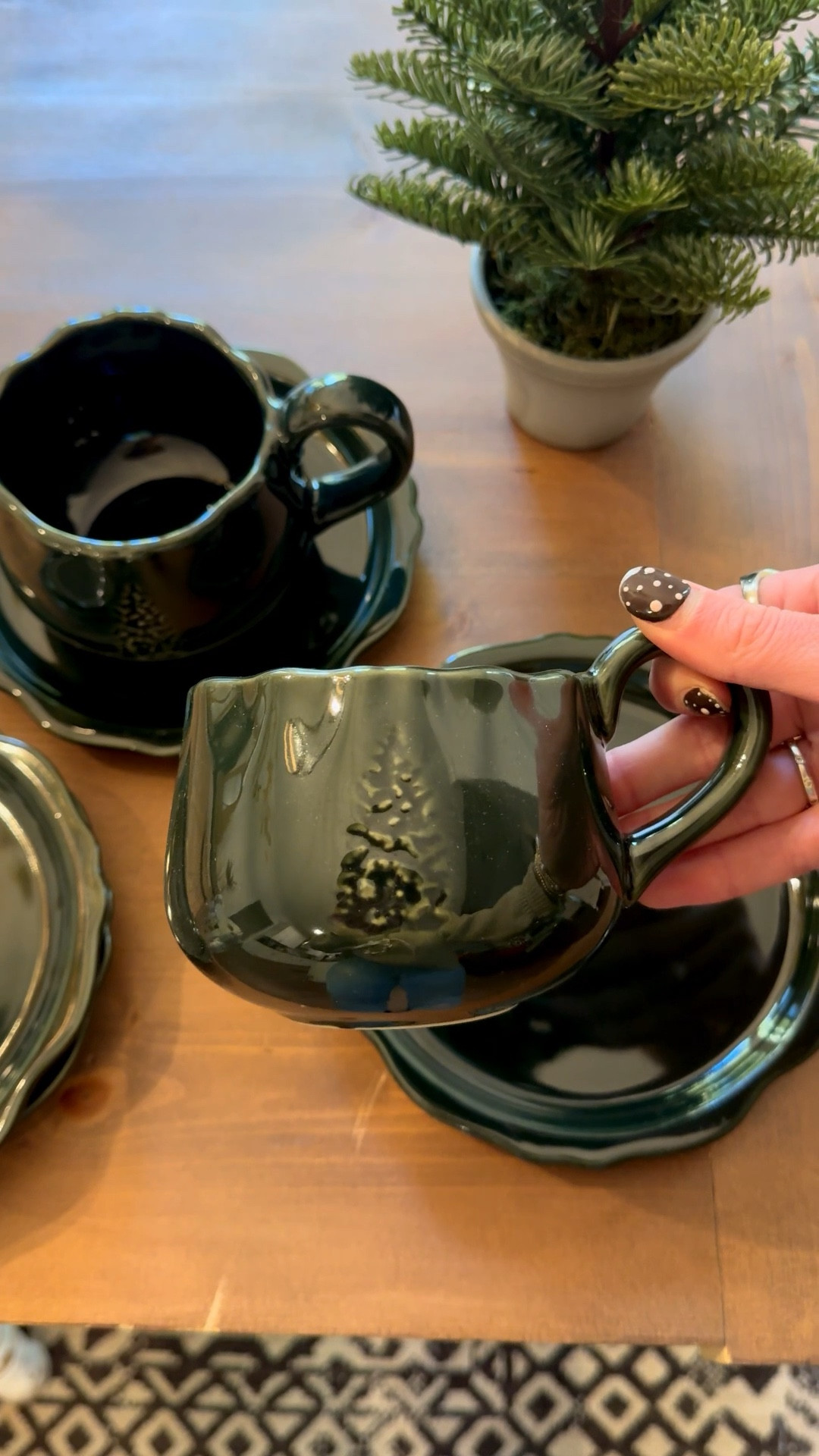 The cutest 🌲 mugs + plates!! 

#LTKHome #LTKSeasonal #LTKHoliday