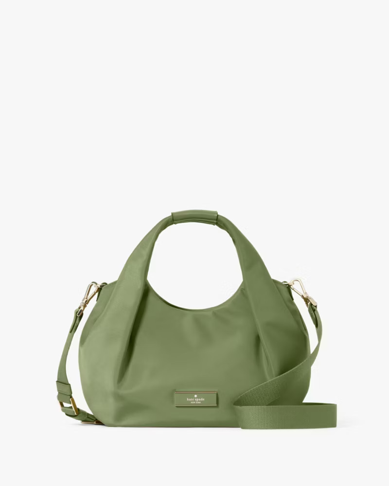 Carter Nylon Small Pleated Crossbody | Kate Spade Outlet