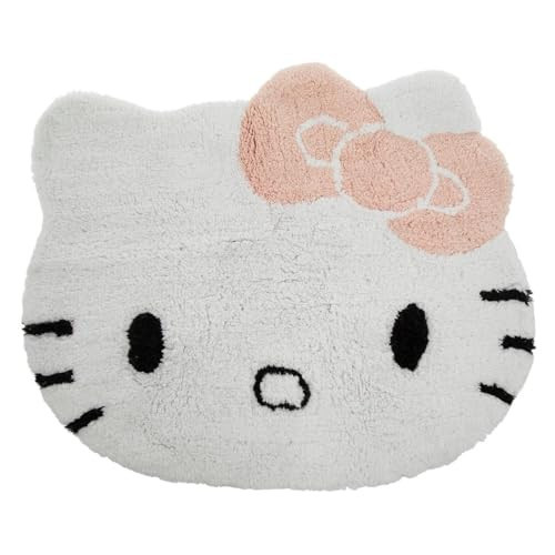 Hello Kitty Bathroom Rug - Versatile & Slip-Resistant Bathroom Mats - Durable, Easy to Wash Hello Kitty Carpet for Guests Room, Bedroom, Kids Room | Amazon (US)