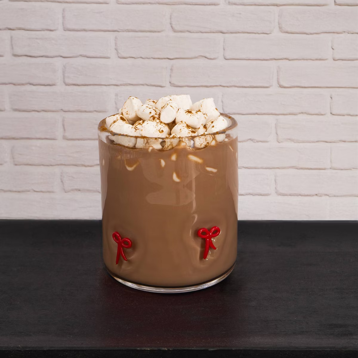 Madison Home 16 fl oz Icon Glass Red Bows | Target