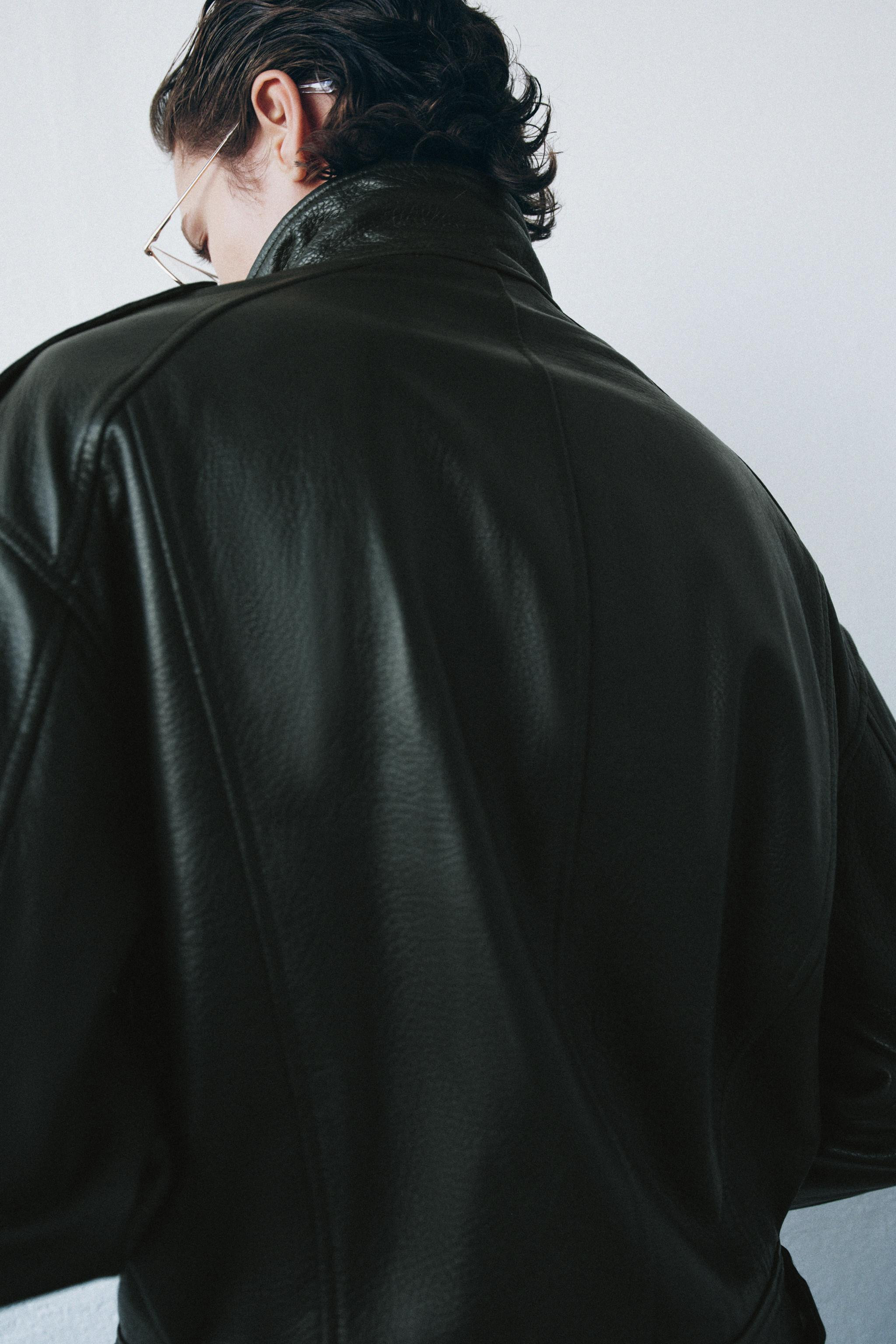 BOMBERJACKE AUS LEDER ZW COLLECTION LIMITED EDITION | Zara DE