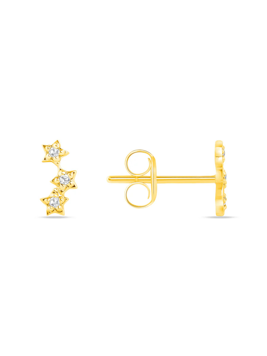 Allison Star Stud Earring 14K | leMel