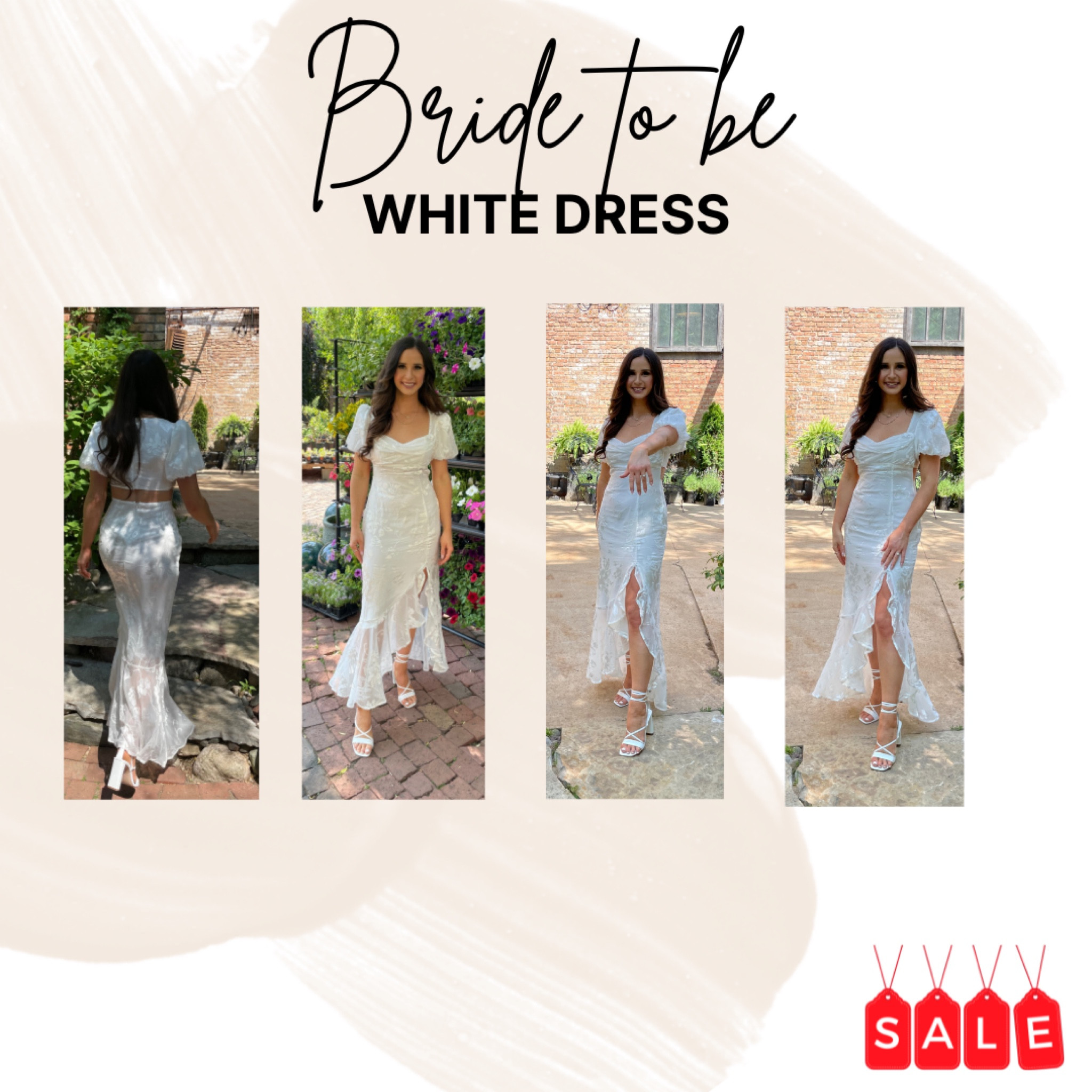 Brides to be must have dress! It’s on sale!

Bride to be
White dress
White burnt out dress
Engagement party
Bridal shower
Rehearsal dinner
After party
Maxi white dress

#LTKwedding #LTKstyletip #LTKfindsunder100