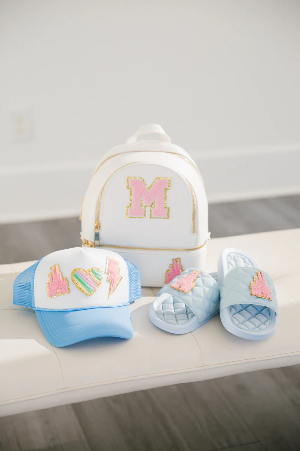 PARK DAY LIGHT BLUE TRUCKER HAT | Judith March