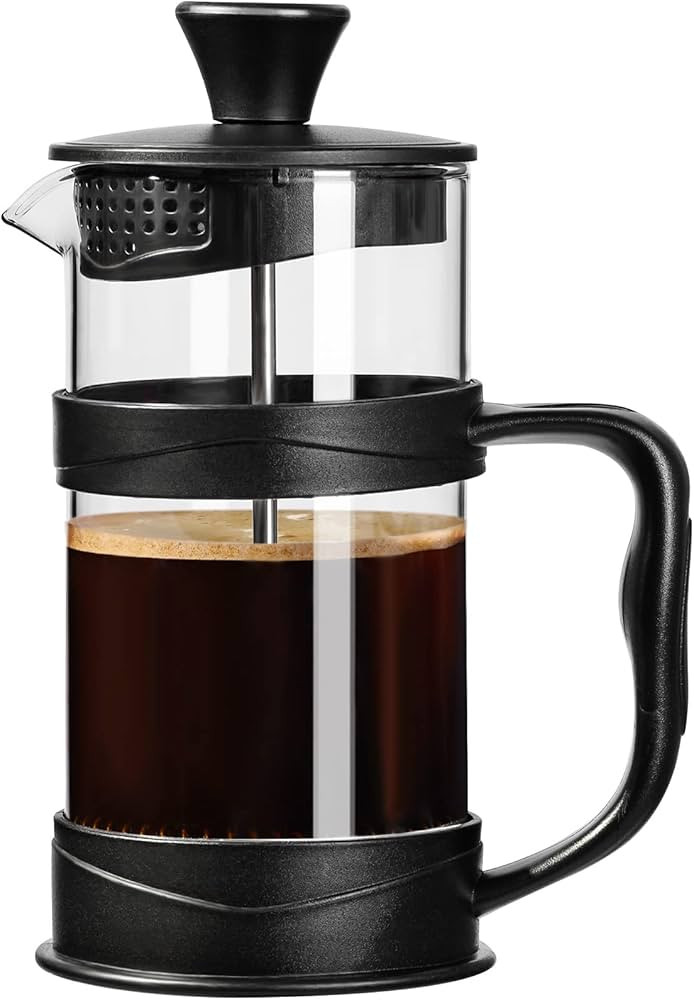 PARACITY French Press Coffee/Tea Maker, Camping Mini Coffee/Tea Press of 304 Stainless Steel Filt... | Amazon (US)