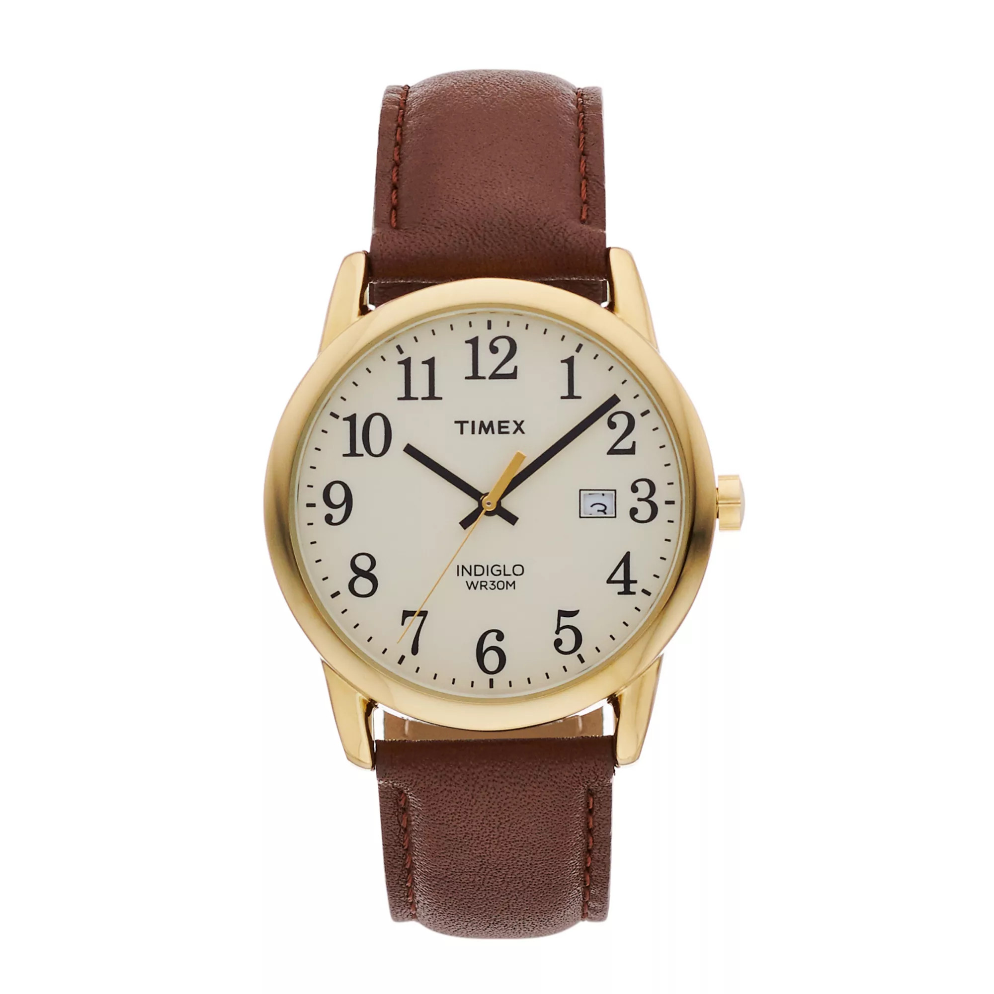 Timex® Men's Easy Reader Leather Watch - TW2P75800JT | Kohl's