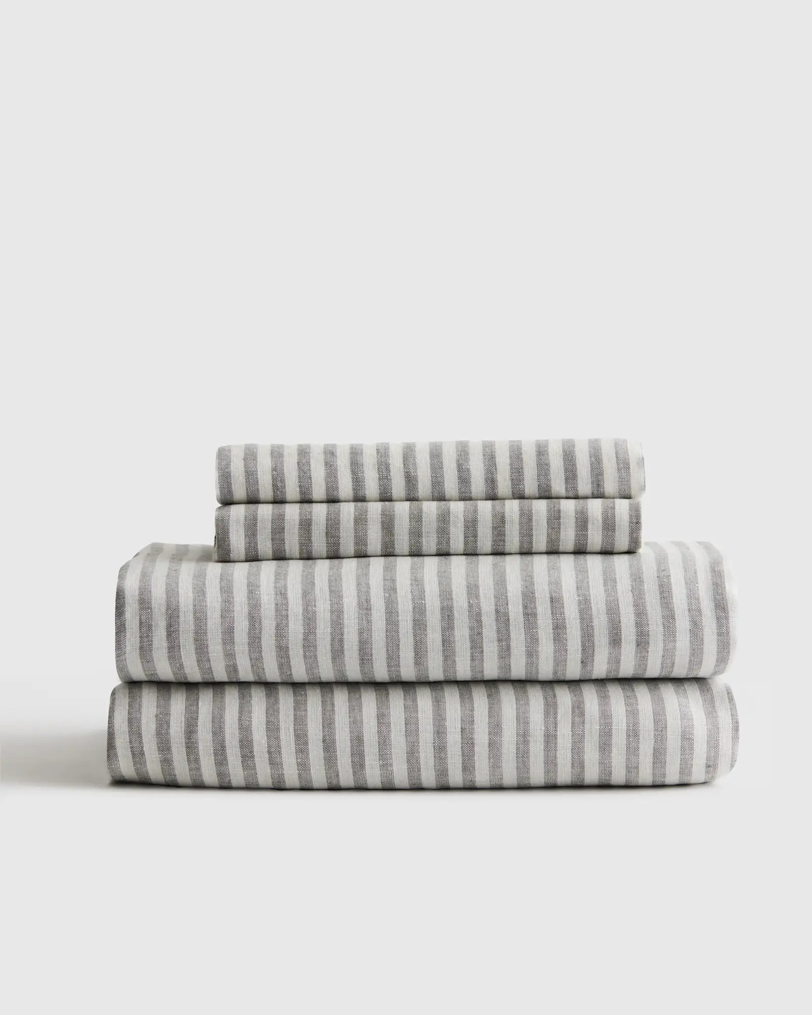European Linen Stripe Sheet Set | Quince