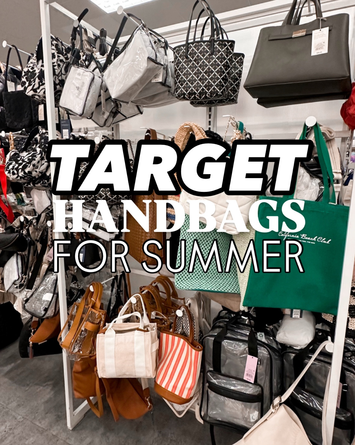 Target 🎯 handbags for summer! Loving all these cute new styles! Which one is your favorite? Make sure to swipe 👉🏼 to check them all out! 

Follow me for more affordable fashion and much have summer finds! ☀️

All under $35 🙌🏼

#LTKOver40 #LTKSeasonal #LTKItBag