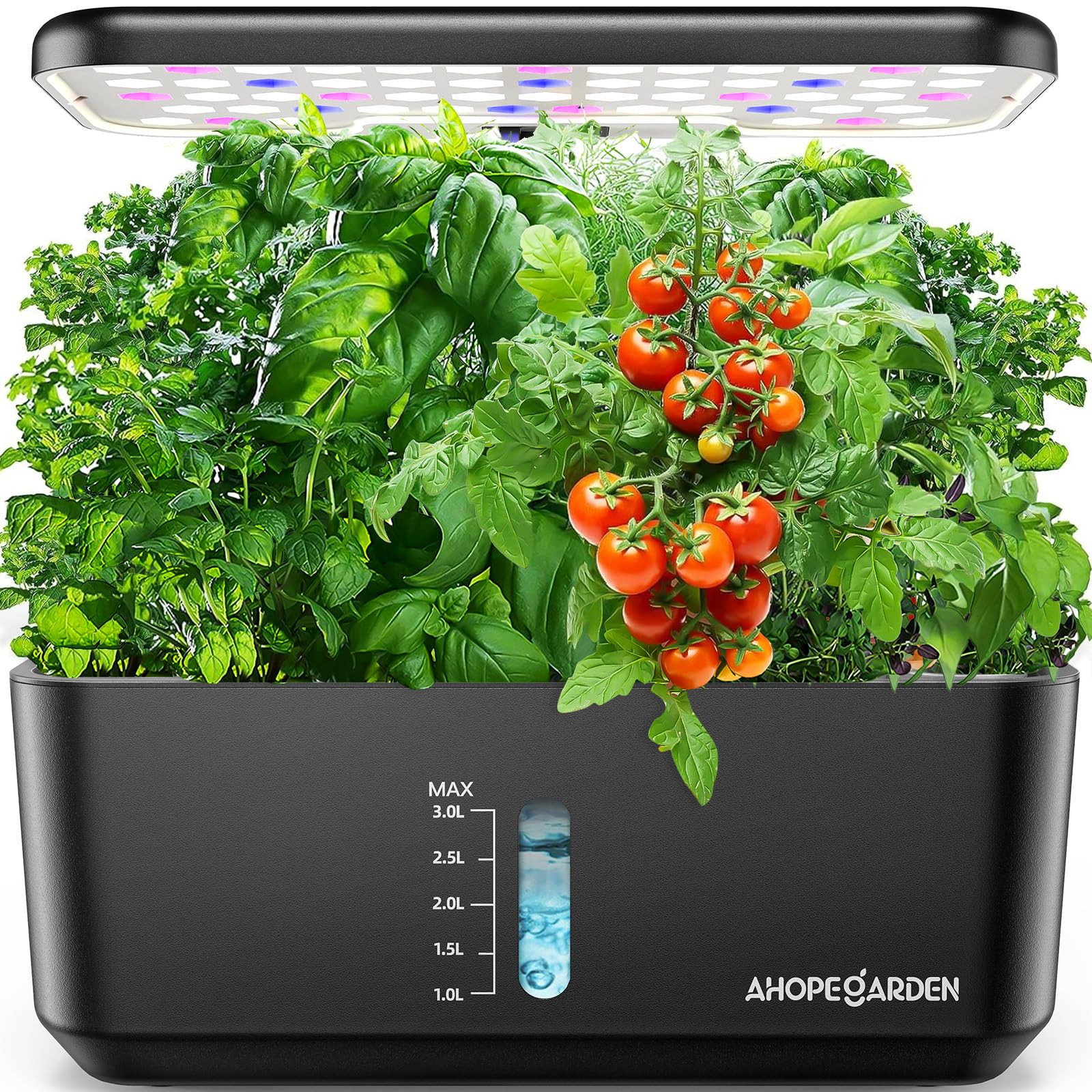 Ahopegarden Indoor Garden Hydroponics Growing System: 10 Pods Plant Germination Kit Herb Vegetabl... | Amazon (US)