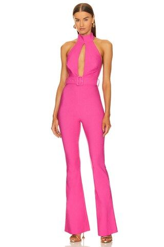 x REVOLVE Zadie Jumpsuit in Hot Pink | Revolve Clothing (Global)