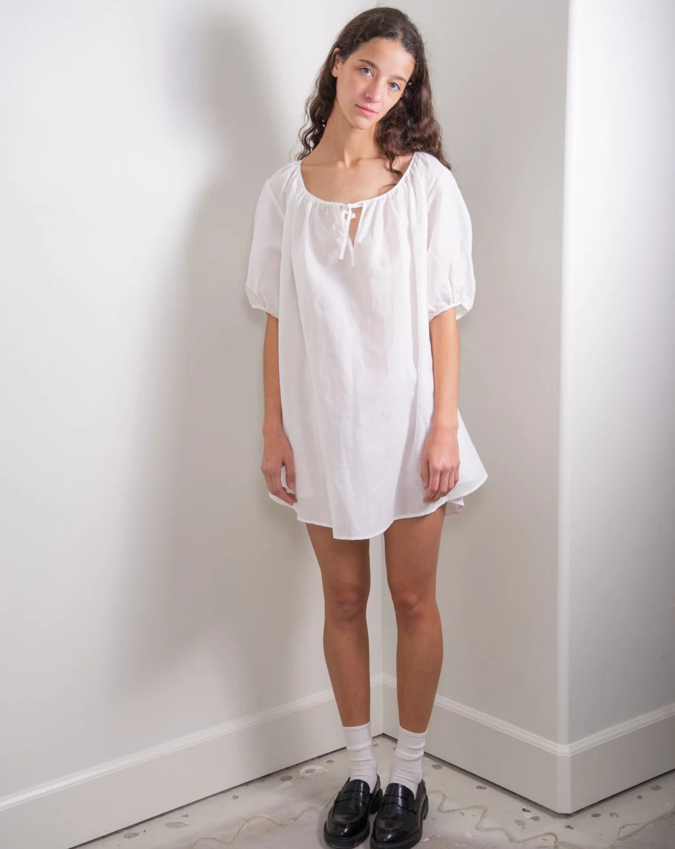 The Lawn Dress - White | Sonderhaus
