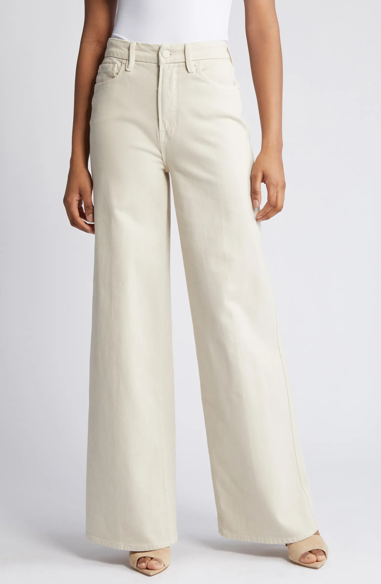 Good American Good Skate High Waist Wide Leg Jeans | Nordstrom | Nordstrom