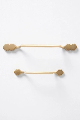 Kiera Leaf Kitchen Handle | Anthropologie (US)