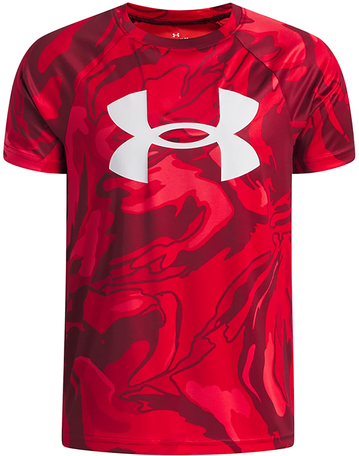 Under Armour Boys' UA Tech Printed Short Sleeve T-shirt | Academy Sports + Outdoors