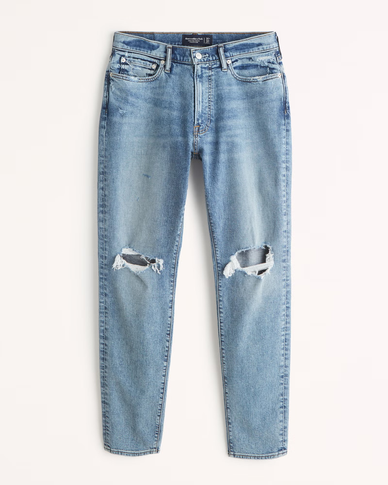 Men's Athletic Slim Jeans | Men's Bottoms | Abercrombie.com | Abercrombie & Fitch (US)