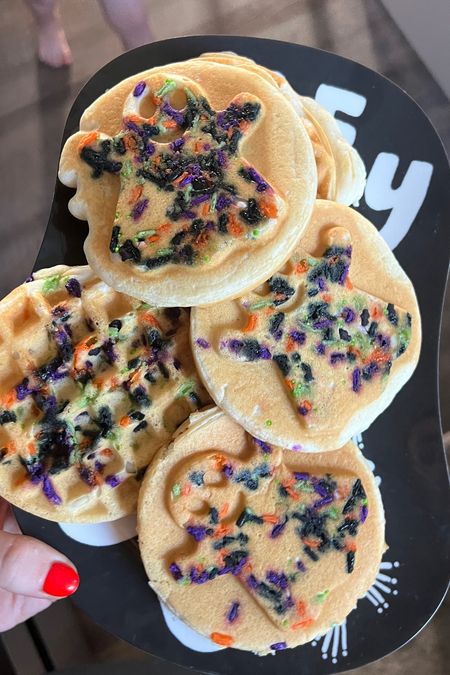 Halloween Ghost waffle maker + sprinkles for fun kid breakfast 

#LTKSeasonal #LTKkids #LTKHalloween