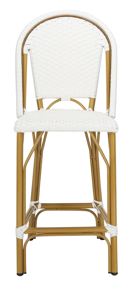 Gresley Indoor Outdoor  French Bistro Counter Stool | Safavieh