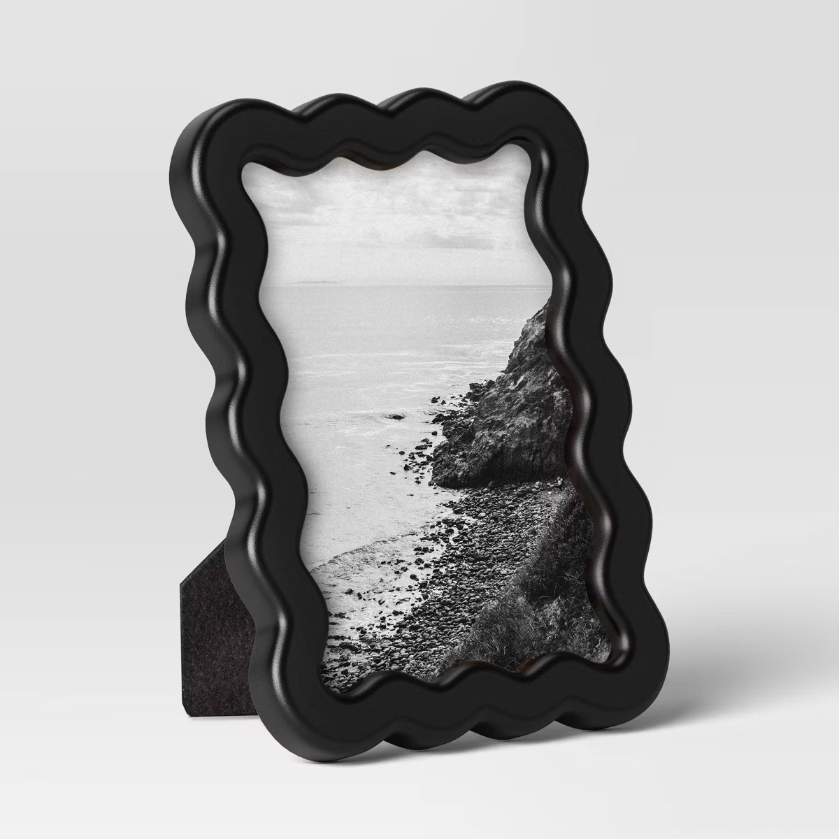 Wavy Shape Picture Frame Black - Room Essentials™ | Target