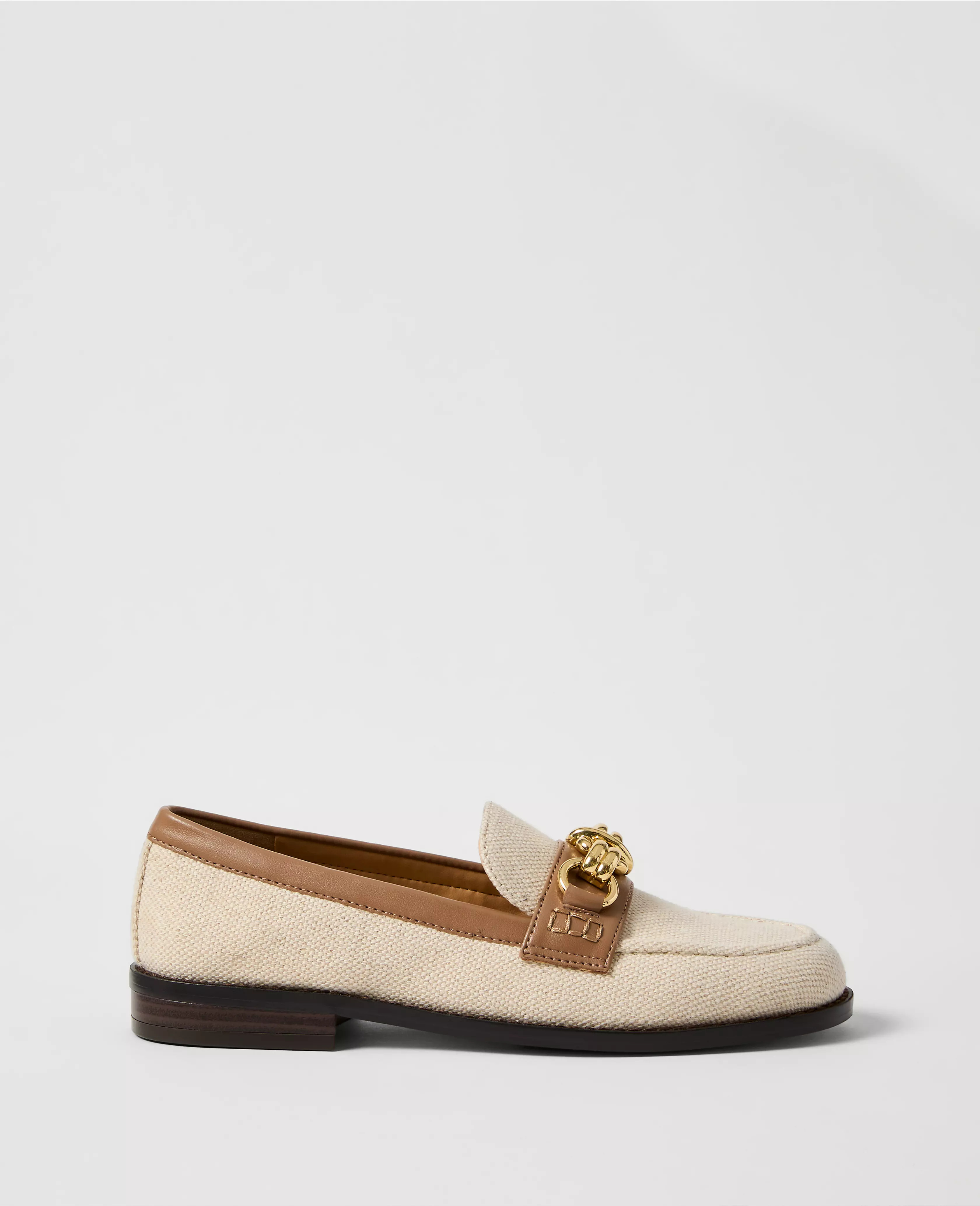 Hardware Embellished Loafer | Ann Taylor