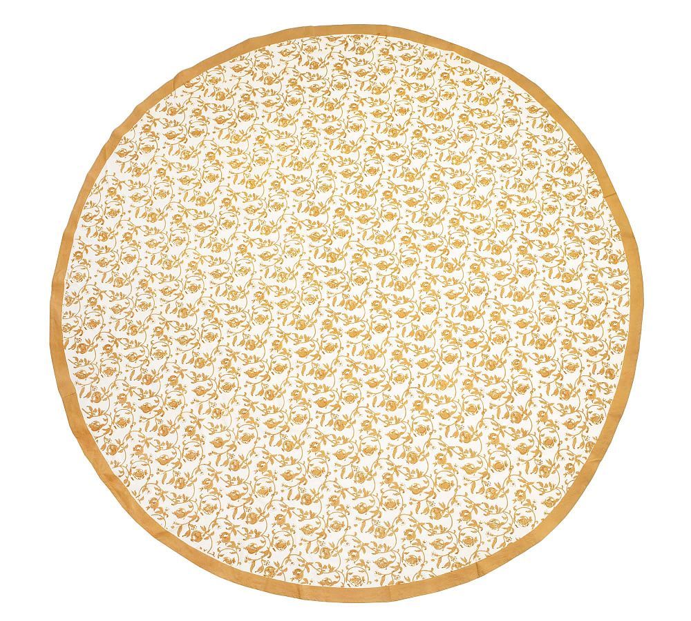 Granada Handmade Cotton Round Tablecloths | Pottery Barn (US)