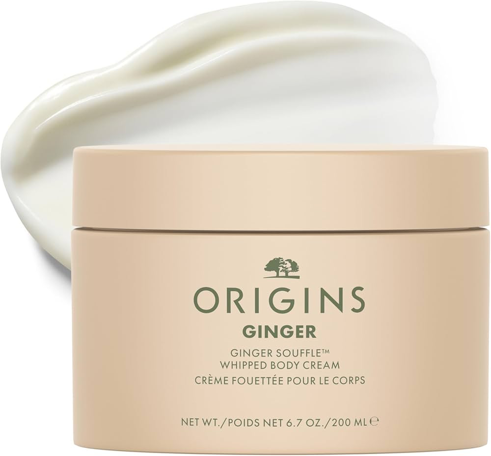 Origins Ginger Souffle Whipped Body Cream | Body Butter For Dry Skin | With Ginger | Amazon (US)
