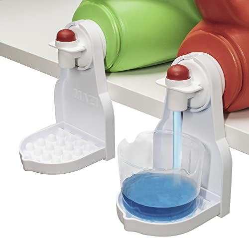 MAZI [2 Pack] Laundry Detergent Drip Catcher/Cup Holder, Fits Most Economic Sized Bottles, No Mor... | Amazon (US)