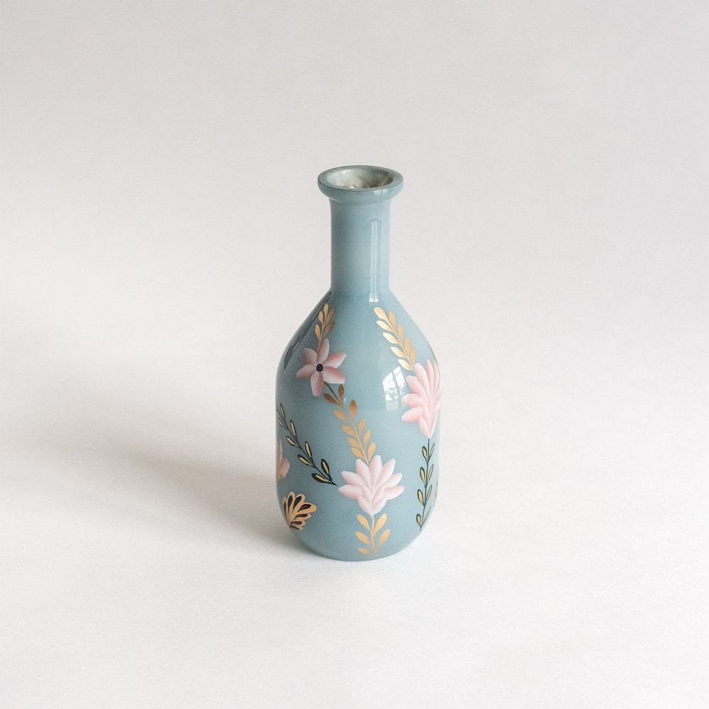 Lila Hand-Painted Vase | GreenRow