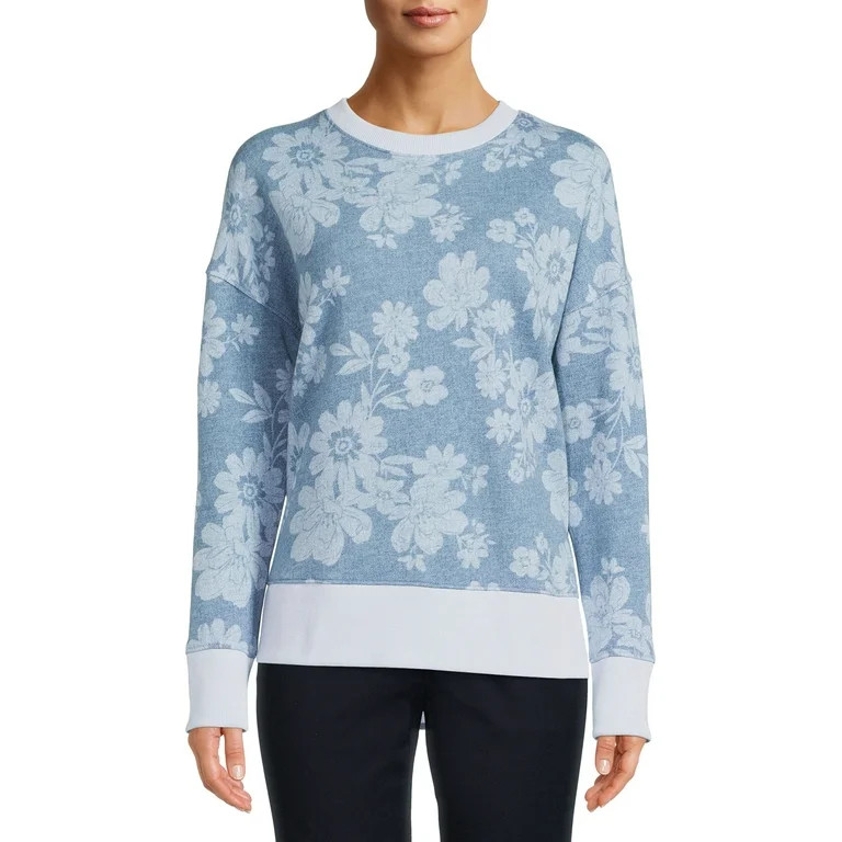 Time and Tru Women's Sweatshirt | Walmart (US)