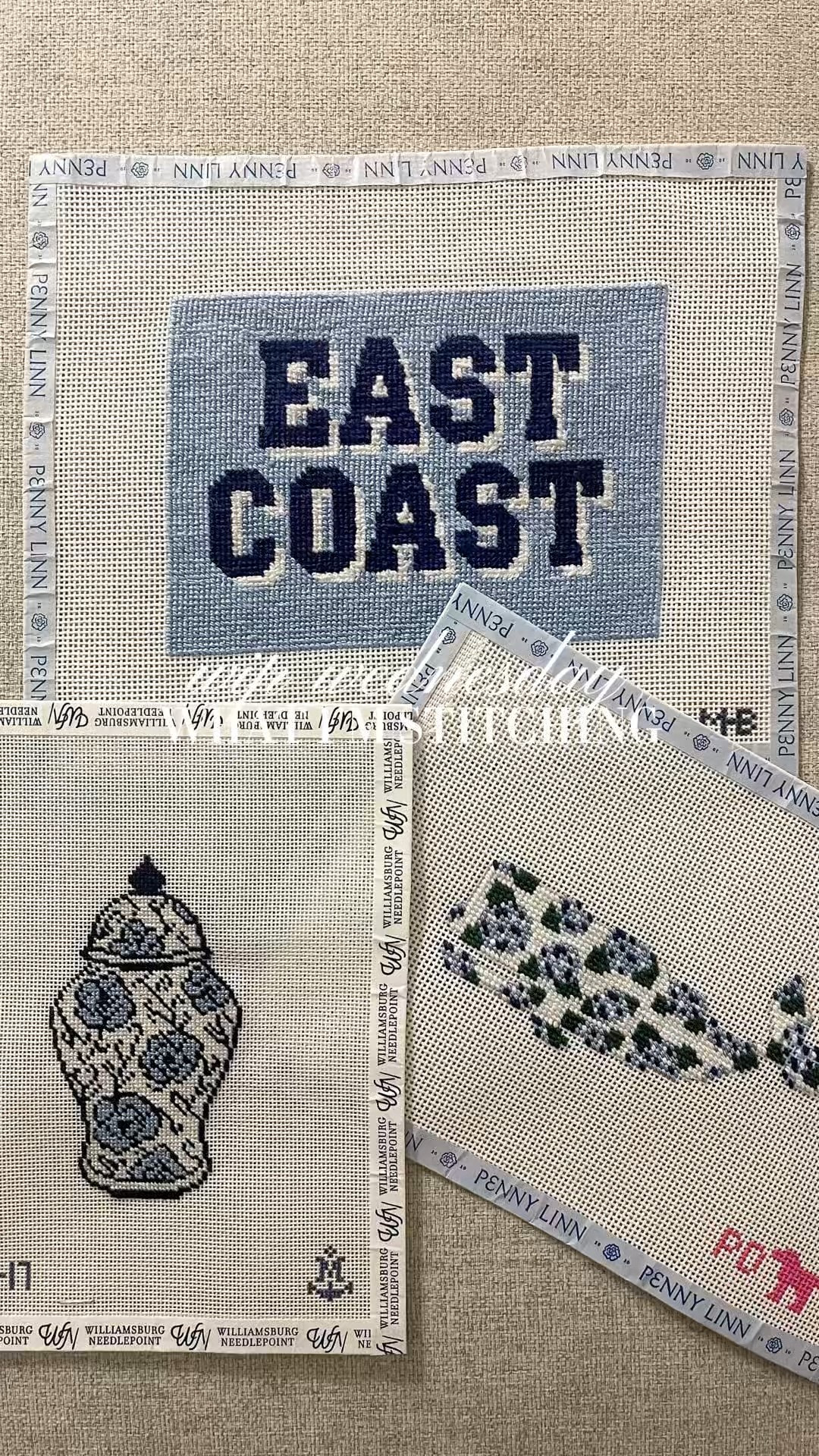 WIP Wednesday! 🪡 needlepoint has become my favorite way to wind down after a long work day! 

#LTKselfcare #LTKHome #LTKvlog