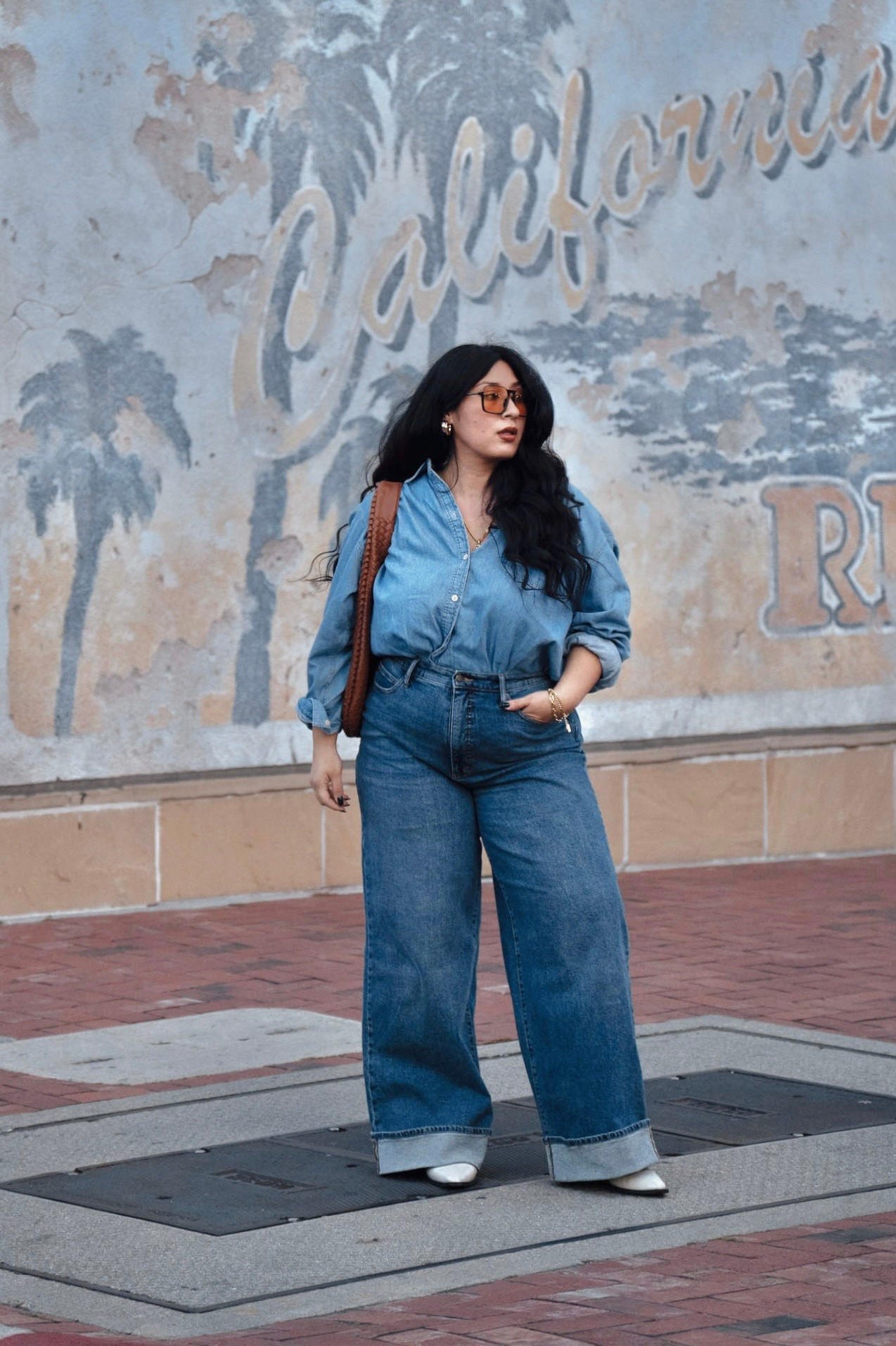 Denim on denim spring outfit 

#LTKMidsize #LTKPlusSize