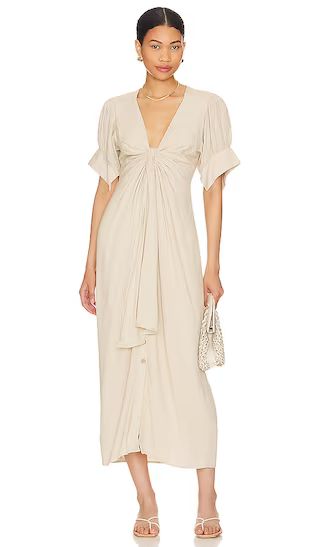 Vintage Summer Midi Dress in Stone Cold | Revolve Clothing (Global)