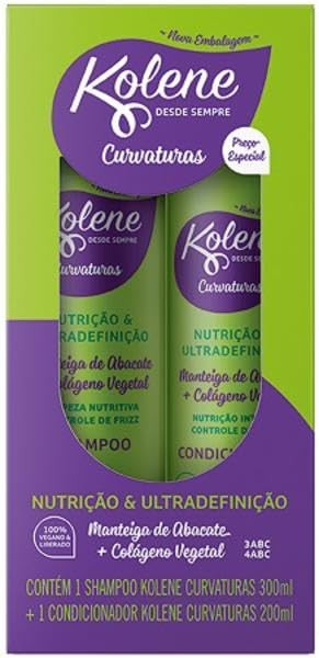 Kit Shampoo 300Ml+Condicionador 200Ml Kolene Curvatura | Amazon (BR)