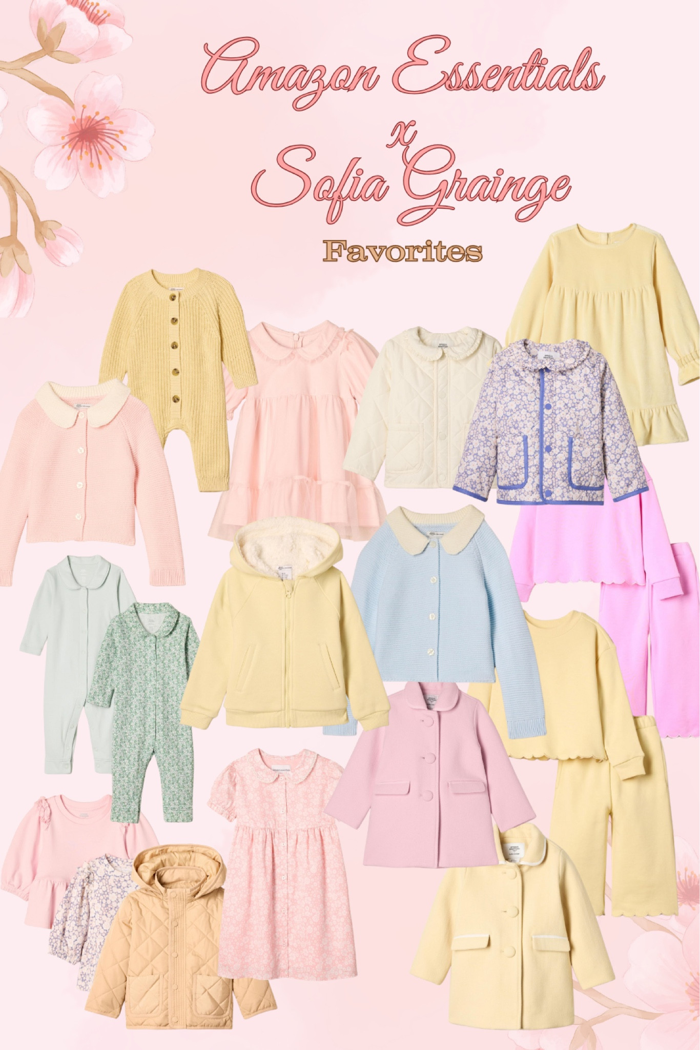 Loving this collab, everything is so cute. This muted yellow is everything. #amazonessentials #sofiagrainge

#LTKBaby #LTKGiftGuide #LTKHoliday
