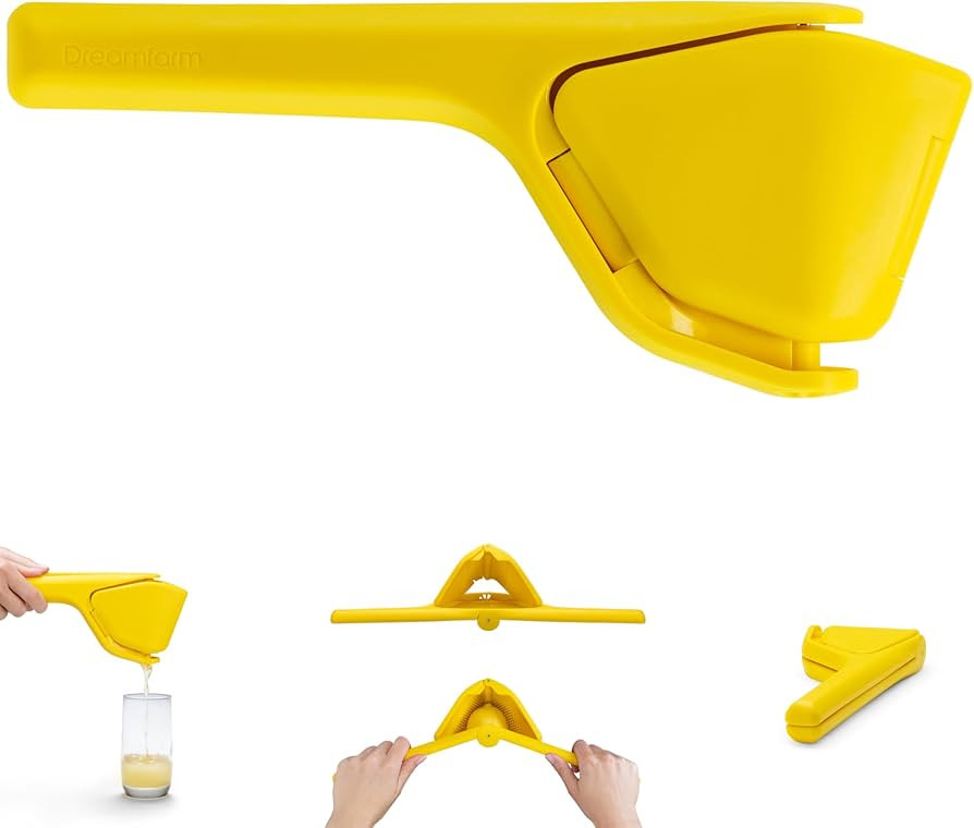 Dreamfarm Original Lemon Fluicer Easy-Squeeze Fold-Flat Citrus Juicer - 10 Inch, Suits Lime & Lem... | Amazon (US)
