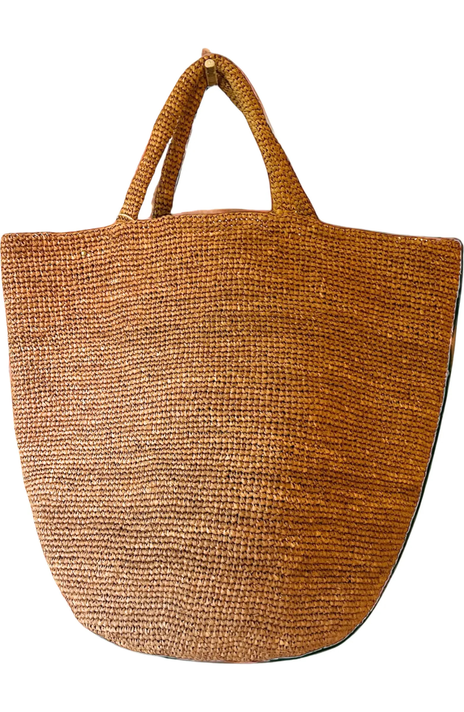 Caramel Raffia Beach Tote Bag | Nordstrom