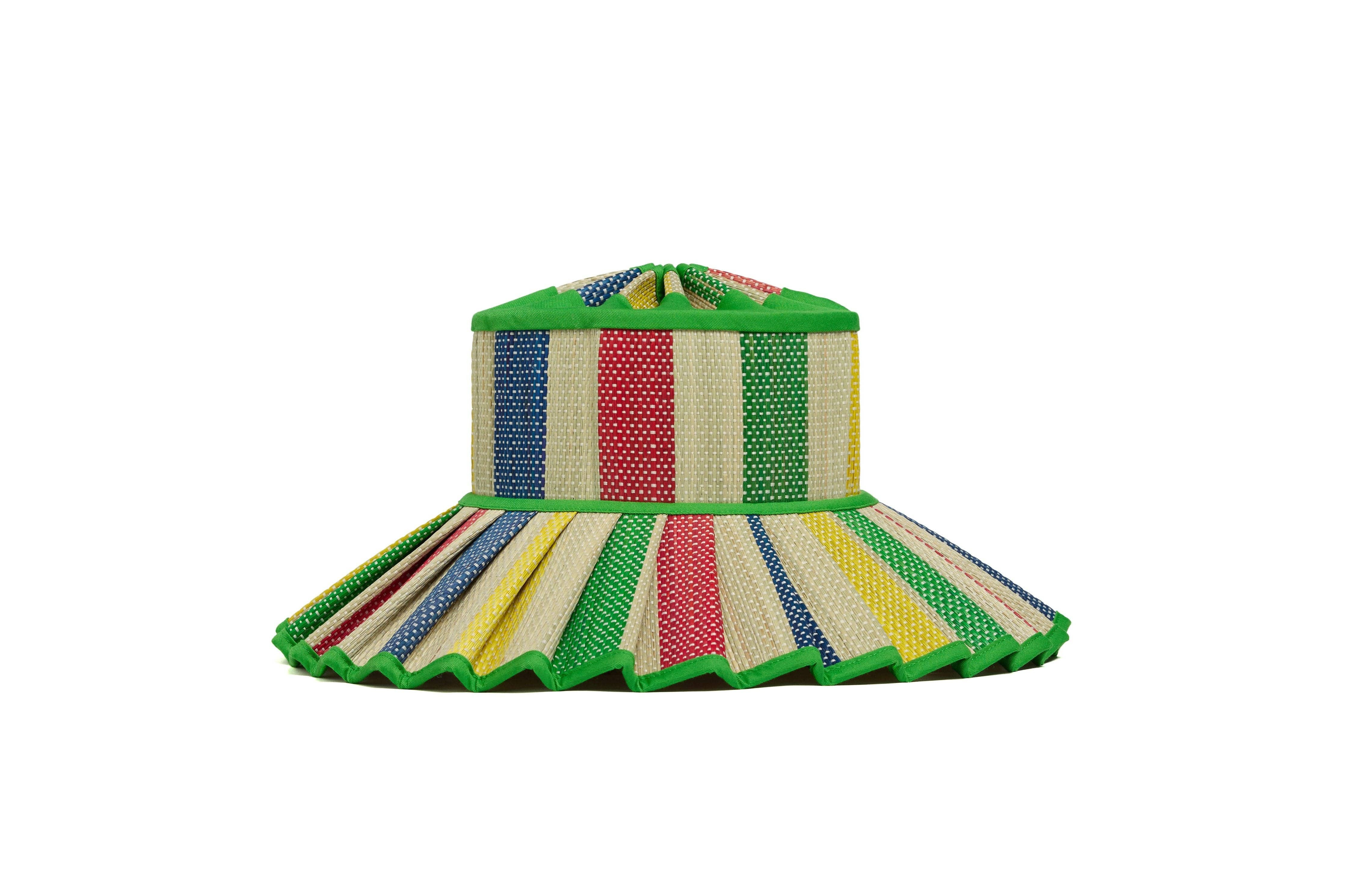 Luxe Capri Maxi Hat - Sun Bathe Lawn | Triple Threads