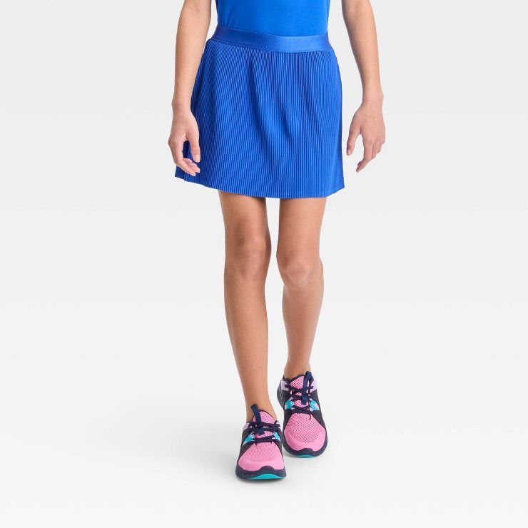 Girls' Pleated Woven Skort - All in Motion™ | Target