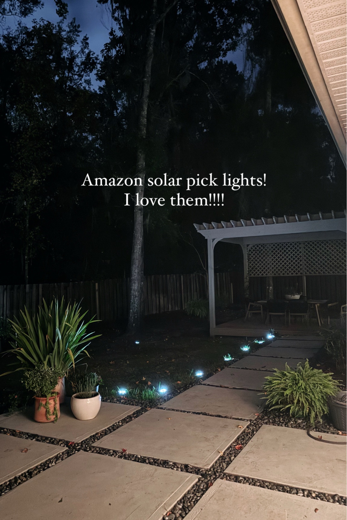 Solar puck lights, I love them! I put them in the front and back 👏

#LTKFindsUnder50 #LTKHome