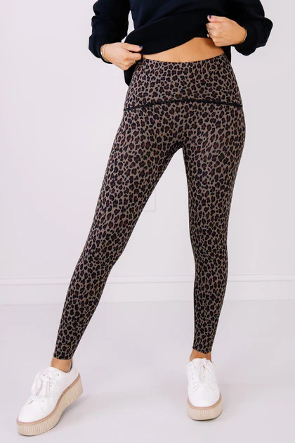 Spanx Booty Boost Fierce Feline Printed 7/8 Legging | The Willow Tree