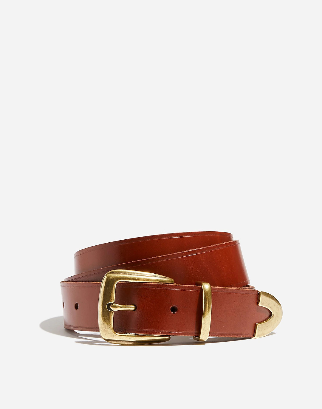 Leather Western Belt | Madewell