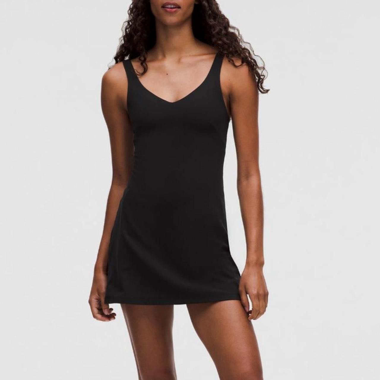 Lululemon Women's A-line Dress - Black | Depop US