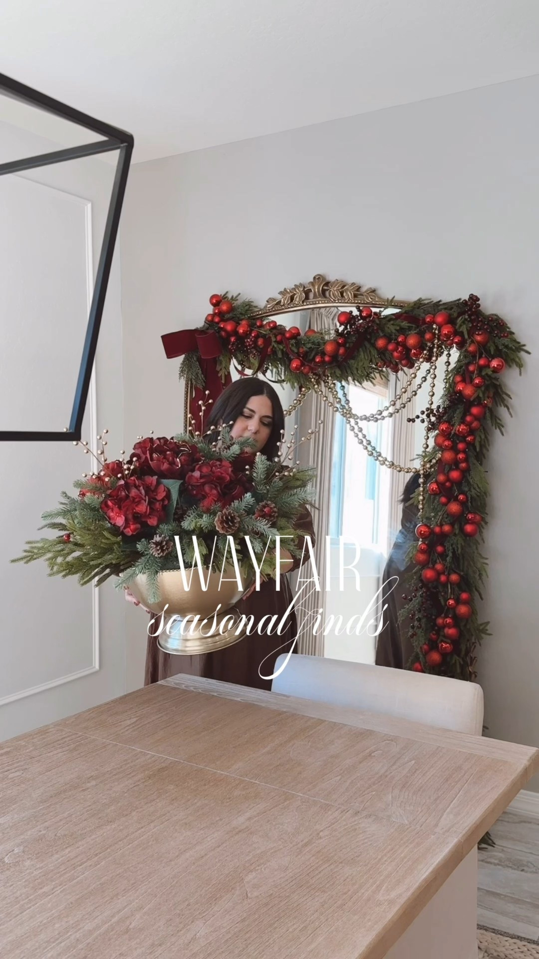Holiday home finds I’m obsessed with this year 🎄✨ Cozy, classic, and perfect for creating that timeless Christmas look we all love. #Ad #Wayfair #Wayfairpartner @wayfair 

#LTKSeasonal #LTKCyberWeek #LTKHoliday