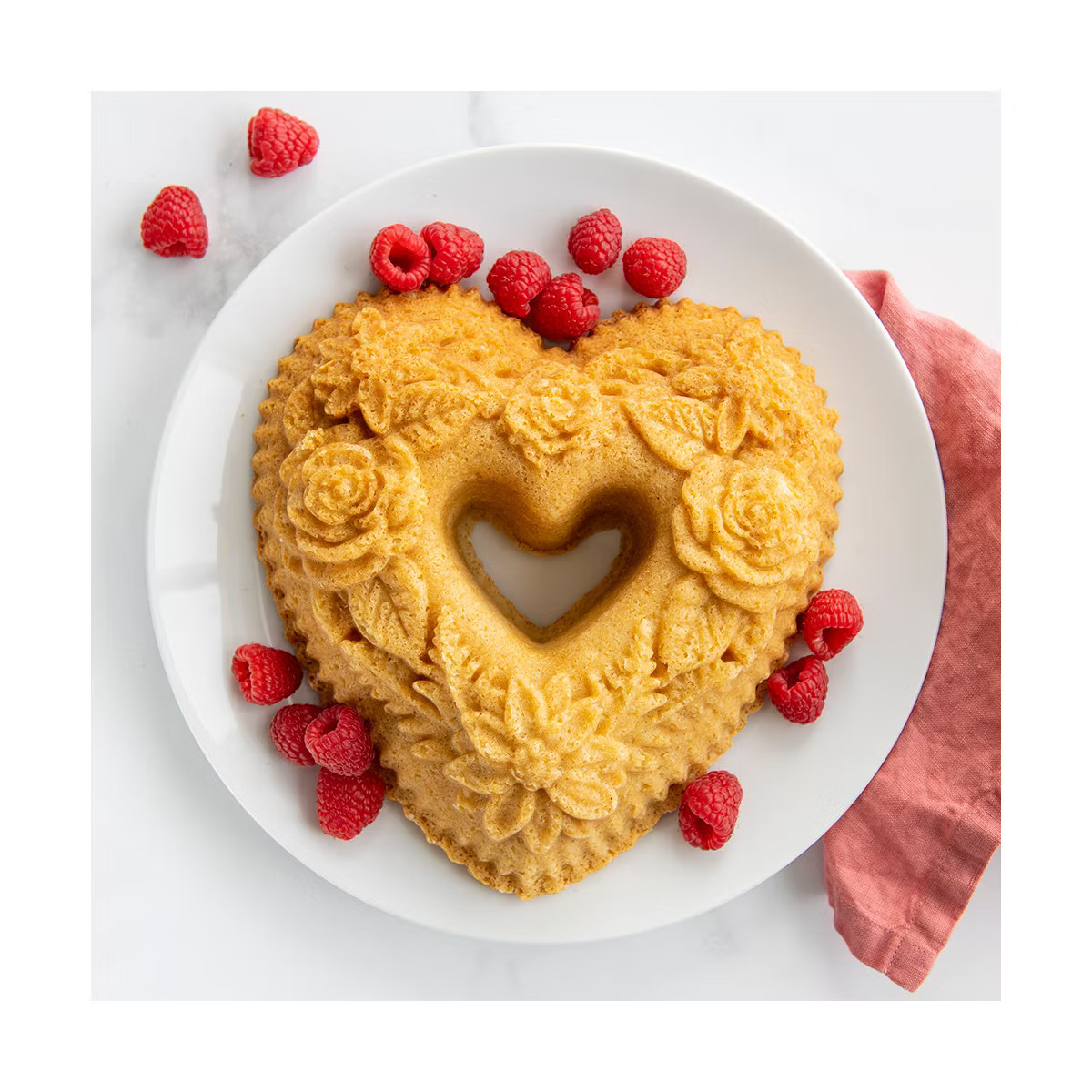 Nordic Ware Floral Heart Bundt® Pan | Target