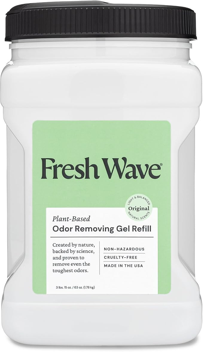 Fresh Wave Odor Removing Gel Refill, 63 oz.- Safer Odor Absorbers for Home, Natural Plant-Based O... | Amazon (US)